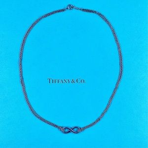 TIFFANY Sterling INFINITY Necklace